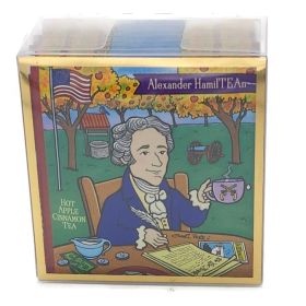 Alexander HamilTEAn (Alexander Hamilton): Organic Hot Apple Cinnamon Tea (Herbal / Caffeine Free) (size: 10pk (Mini))